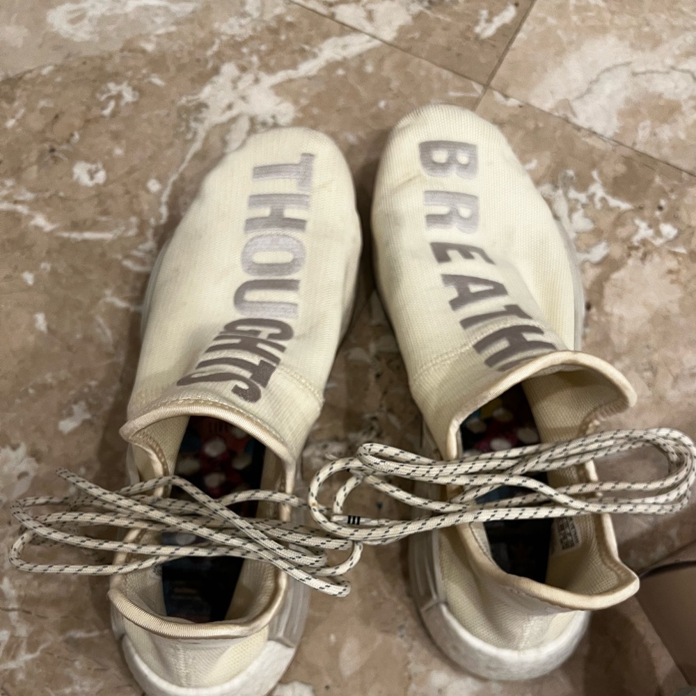 Adidas Pharrell Williams Human Race Now is Her Time Cream White